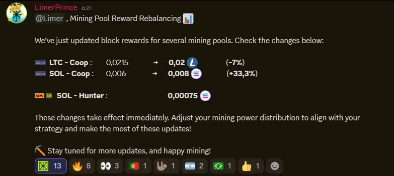 Integración SOLANA Hunter Pool